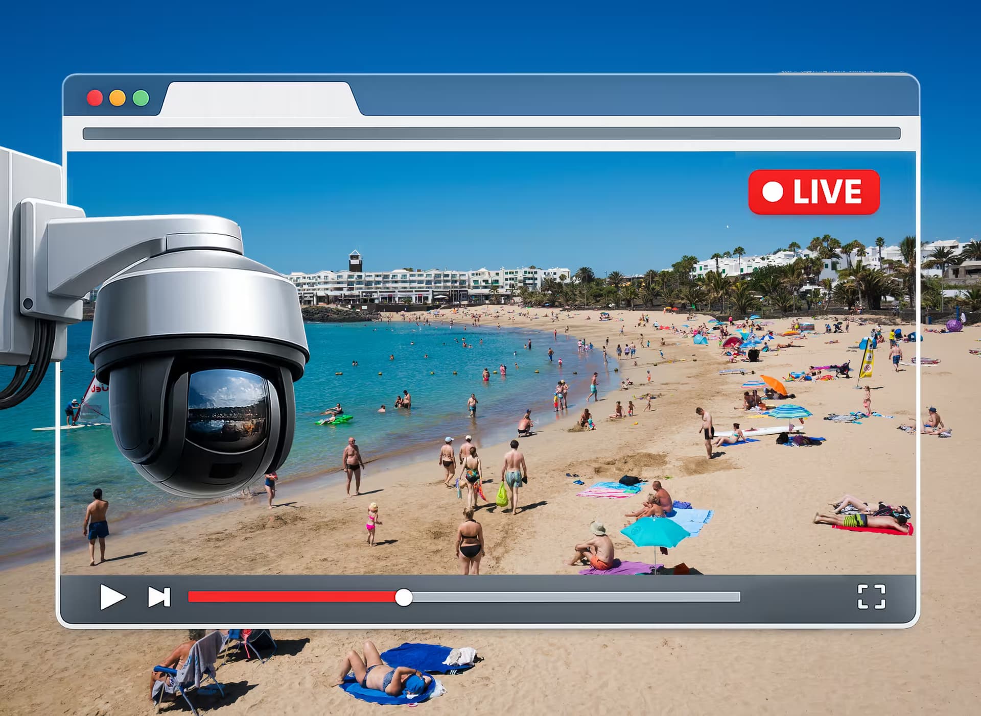 Beschreibendes Bild von Teguise in Echtzeit